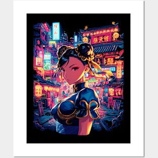 chun li Posters and Art